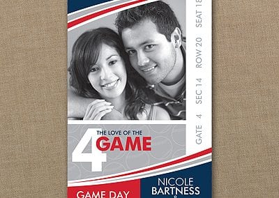 Love of the Game - Baseball Save The Date